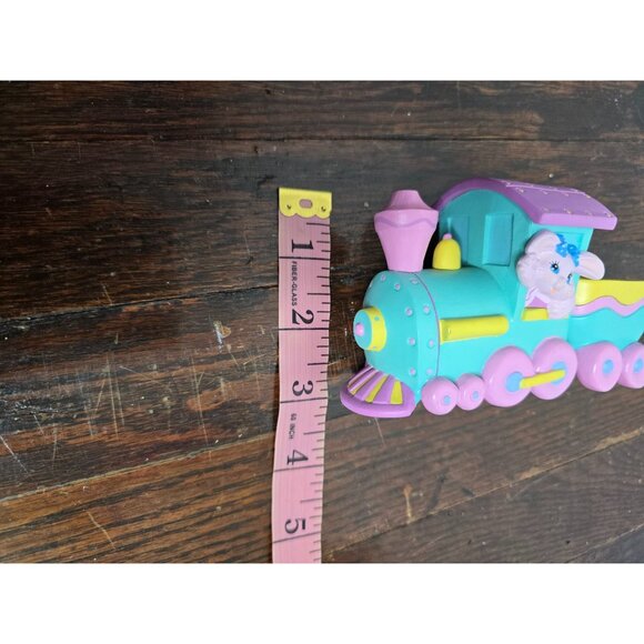 Vintage Hallmark 1993 Easter Eggspress Crayola Bunny Binney & Smith Pastel Train - Picture 11 of 12